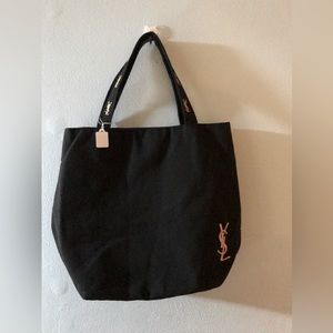 YSL fabric tote bag  size 13 x 12